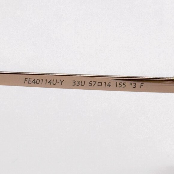 NEW FENDI FE40114U-Y 33U GOLD RED WOMEN SUNGLASSES FENDI - Picture 12 of 15